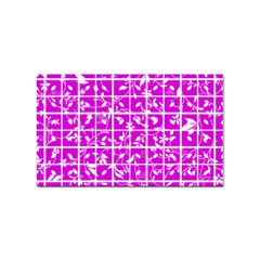 Pattern 8 Sticker Rectangular (100 Pack) by GardenOfOphir