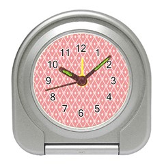 Pattern 11 Travel Alarm Clock by GardenOfOphir