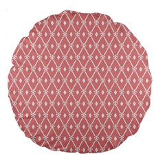 Pattern 11 Large 18  Premium Round Cushions by GardenOfOphir