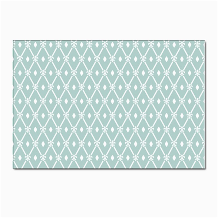 Pattern 12 Postcards 5  x 7  (Pkg of 10)