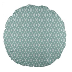 Pattern 12 Large 18  Premium Round Cushions by GardenOfOphir