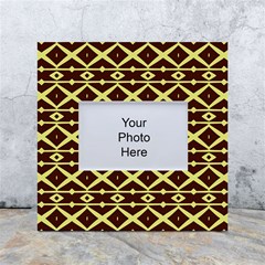 Pattern 15 White Box Photo Frame 4  X 6 