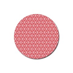 Pattern 13 Rubber Coaster (round) by GardenOfOphir