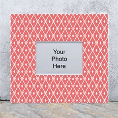 Pattern 13 White Wall Photo Frame 5  X 7 