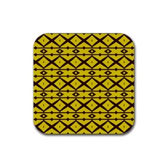 Pattern 16 Rubber Coaster (square) by GardenOfOphir