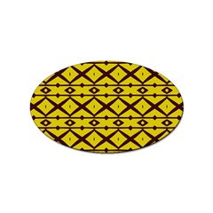 Pattern 16 Sticker Oval (100 Pack) by GardenOfOphir