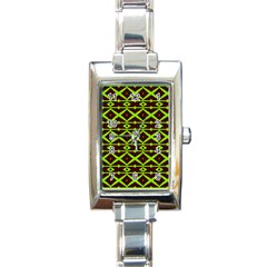 Pattern 17 Rectangle Italian Charm Watch