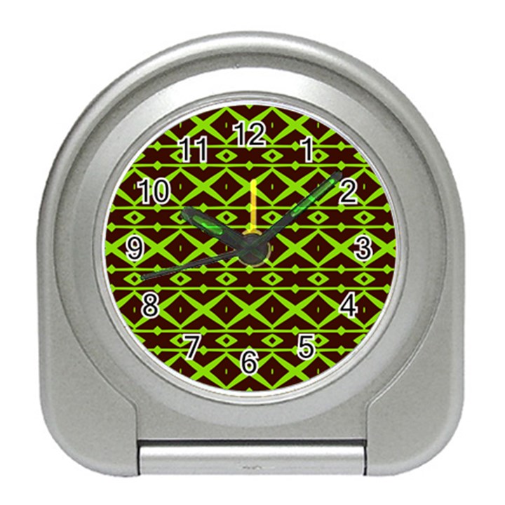 Pattern 17 Travel Alarm Clock