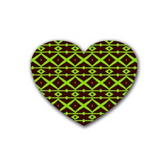 Pattern 17 Rubber Coaster (Heart)