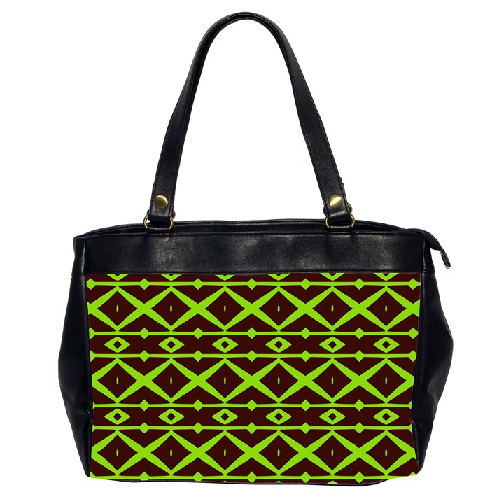 Pattern 17 Oversize Office Handbag (2 Sides)