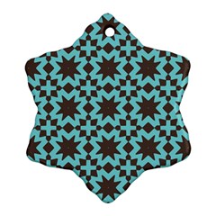 Pattern 20 Snowflake Ornament (two Sides) by GardenOfOphir