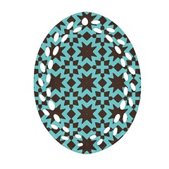 Pattern 20 Oval Filigree Ornament (Two Sides)