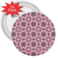 Pattern 19 3  Buttons (10 Pack)  by GardenOfOphir