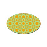 Pattern 21 Sticker Oval (10 pack) Front