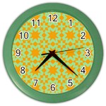 Pattern 21 Color Wall Clock Front