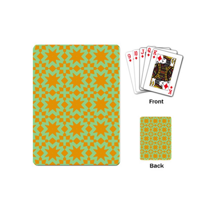 Pattern 21 Playing Cards Single Design (Mini)