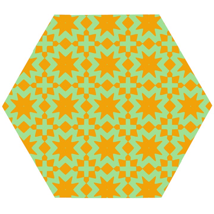 Pattern 21 Wooden Puzzle Hexagon