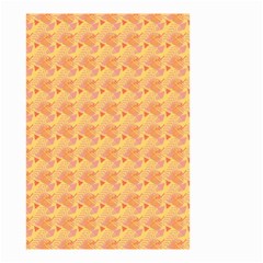 Peach Leafs Small Garden Flag (two Sides) by Sparkle