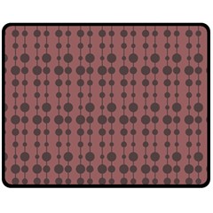 Pattern 22 One Side Fleece Blanket (medium) by GardenOfOphir