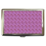 Violet Flowers Cigarette Money Case Front