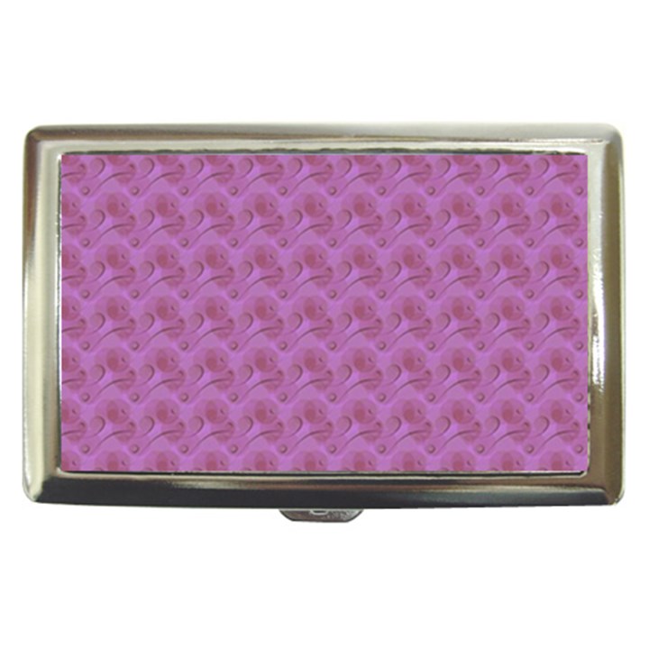 Violet Flowers Cigarette Money Case