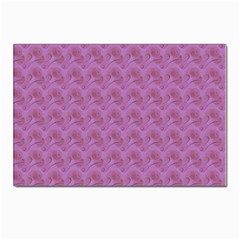 Violet Flowers Postcard 4 x 6  (Pkg of 10)