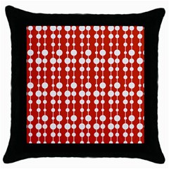 Pattern 23 Throw Pillow Case (black) by GardenOfOphir