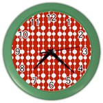 Pattern 23 Color Wall Clock Front