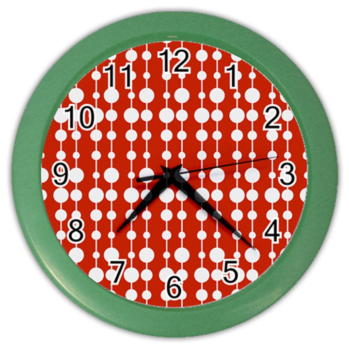 Pattern 23 Color Wall Clock