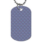 Blue Diamonds Dog Tag (Two Sides) Front