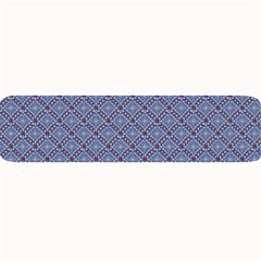 Blue Diamonds Large Bar Mat by Sparkle