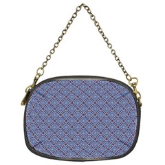 Blue Diamonds Chain Purse (two Sides) by Sparkle