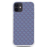 Blue Diamonds iPhone 12/12 Pro TPU UV Print Case Front