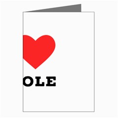 I Love Nicole Greeting Cards (pkg Of 8) by ilovewhateva