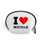 I love nicole Accessory Pouch (Small) Front