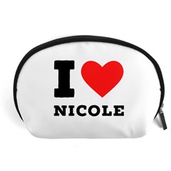 I Love Nicole Accessory Pouch (large) by ilovewhateva