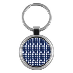 Pattern 24 Key Chain (round) by GardenOfOphir