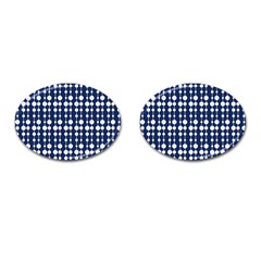 Pattern 24 Cufflinks (oval) by GardenOfOphir