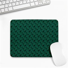 Green Pattern Small Mousepad