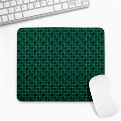 Green Pattern Large Mousepad