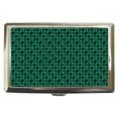 Green Pattern Cigarette Money Case by Sparkle