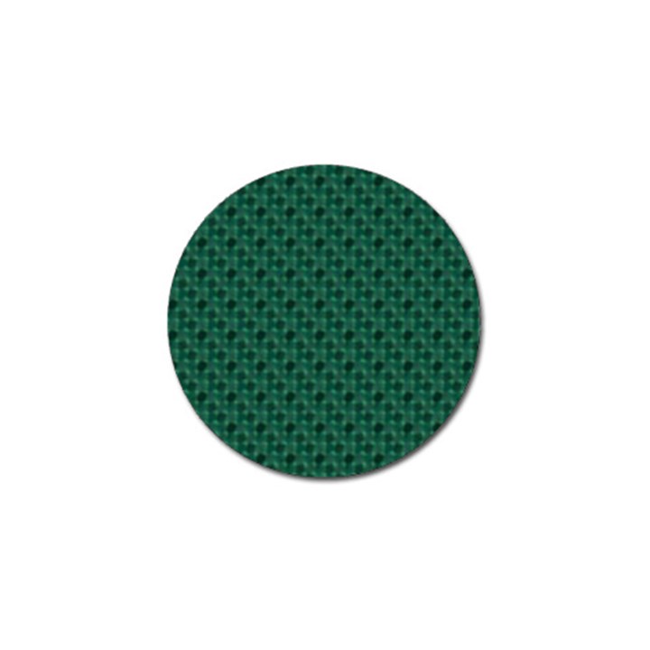 Green Pattern Golf Ball Marker