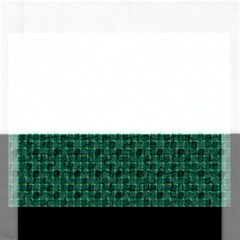 Green Pattern Rectangular Jigsaw Puzzl