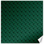 Green Pattern Canvas 12  x 12  11.4 x11.56  Canvas - 1