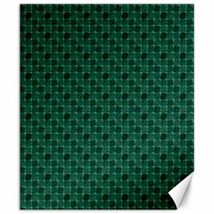 Green Pattern Canvas 20  x 24 