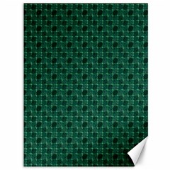 Green Pattern Canvas 36  x 48 