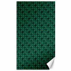 Green Pattern Canvas 40  x 72 