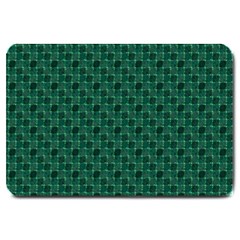 Green Pattern Large Doormat