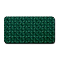 Green Pattern Medium Bar Mat