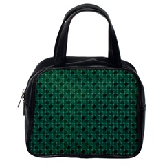 Green Pattern Classic Handbag (One Side)